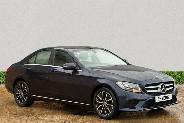 Mercedes-Benz C Class 1.5 C200 Mhev Eq Boost Se Saloon G-tron Blue
