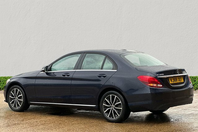 Mercedes-Benz C Class 1.5 C200 Mhev Eq Boost Se Saloon G-tron Blue #5