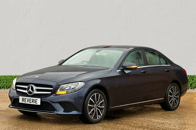 Mercedes-Benz C Class 1.5 C200 Mhev Eq Boost Se Saloon G-tron Blue #3
