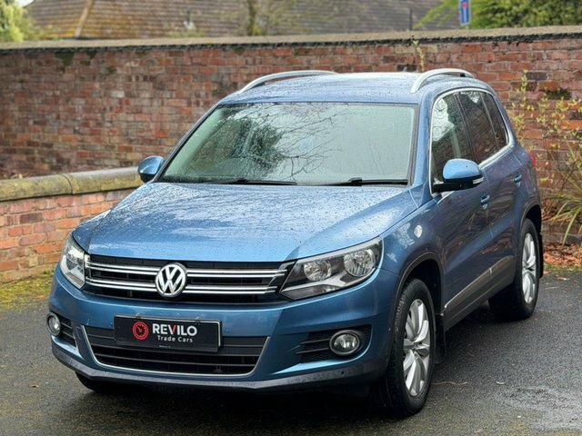 Volkswagen Tiguan 2014 2.0 Tdi Bluemotion Tech Match Suv Blue