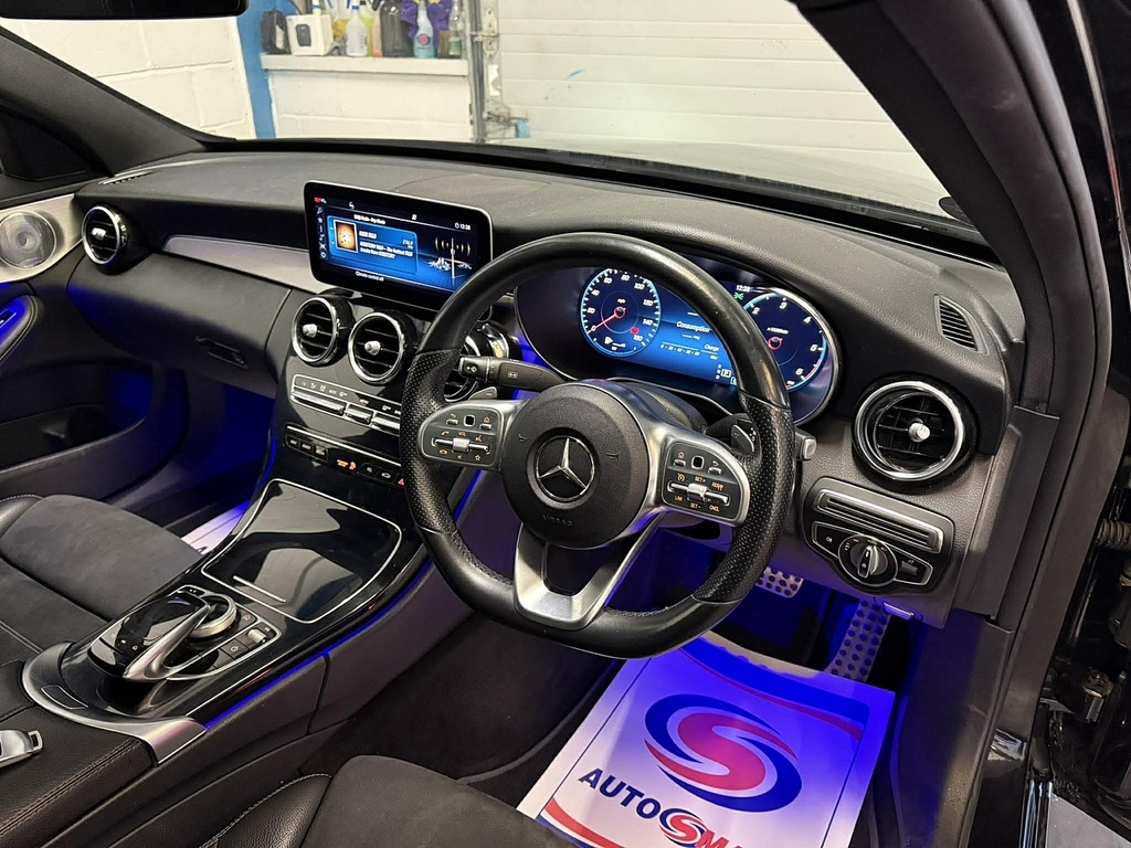 Mercedes-Benz C Class C300d Amg Line KW68UPD  #4