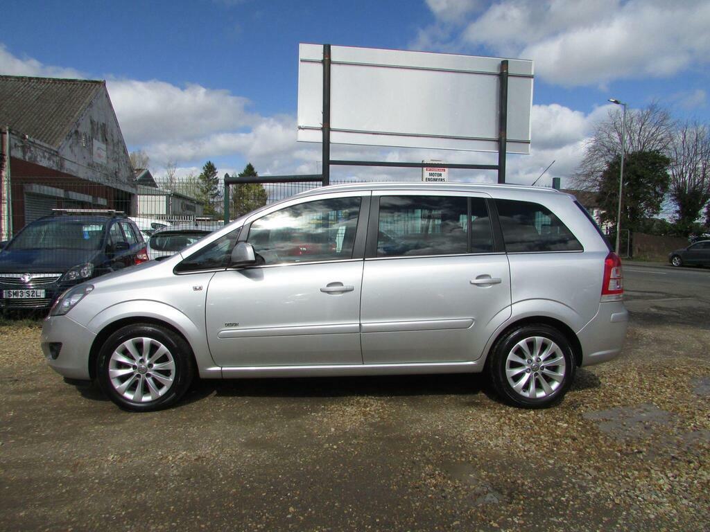Vauxhall Zafira 1.6 16V Design Mpv Silver #6