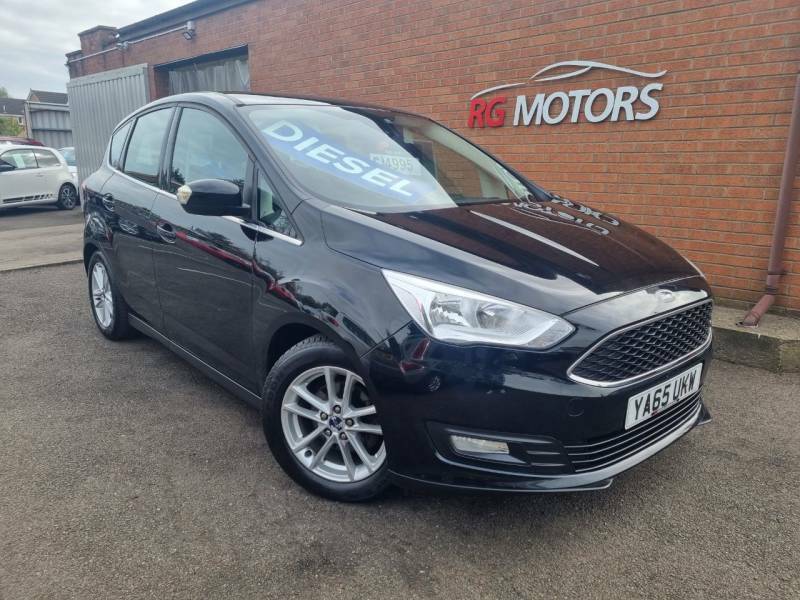 Ford C-Max 1.5 Tdci Zetec - 2016 65 YA65UKW Black #2