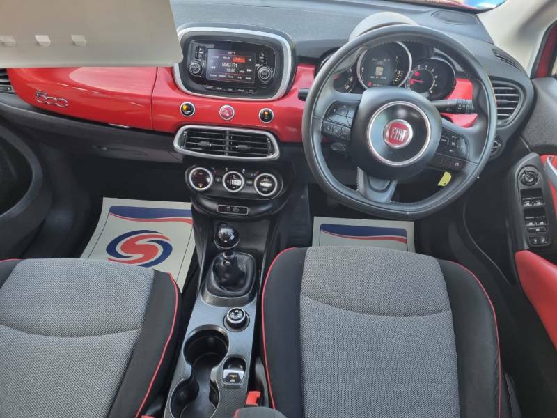 Fiat 500X 1.4 Multiair Pop Star - 2016 65 GC65RHO Red #3