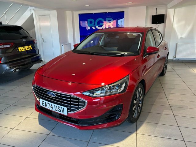 Ford Focus Ecoboost Mhev Titanium X EA74USV Red #6