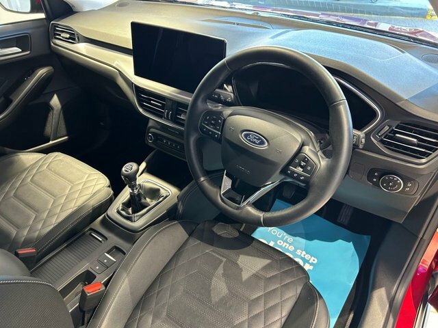 Ford Focus Ecoboost Mhev Titanium X EA74USV Red #4