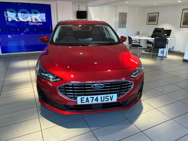 Ford Focus Ecoboost Mhev Titanium X EA74USV Red #5