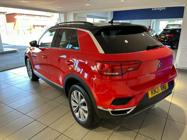 Volkswagen T-Roc Tsi Design Suv KM21XKE Red #5