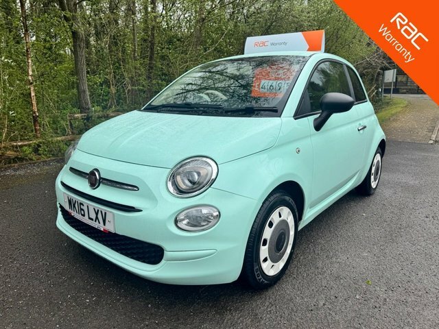 Fiat 500 Hatchback Green