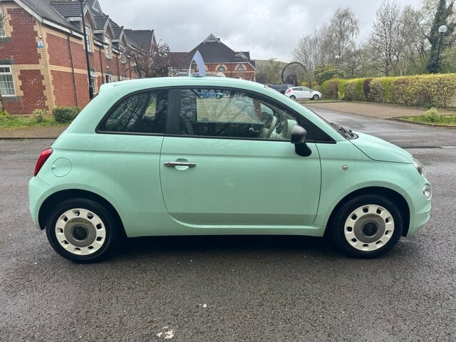Fiat 500 Hatchback WK16LXV Green #5