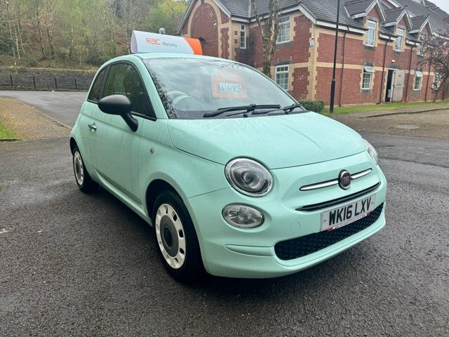 Fiat 500 Hatchback WK16LXV Green #6