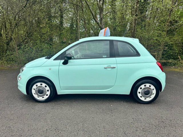 Fiat 500 Hatchback WK16LXV Green #2