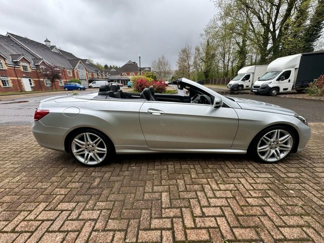 Mercedes-Benz E Class Convertible RJ66FHP Silver #5