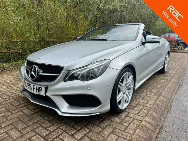 Mercedes-Benz E Class Convertible Silver