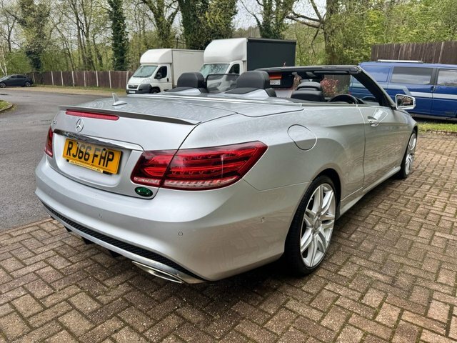 Mercedes-Benz E Class Convertible RJ66FHP Silver #4