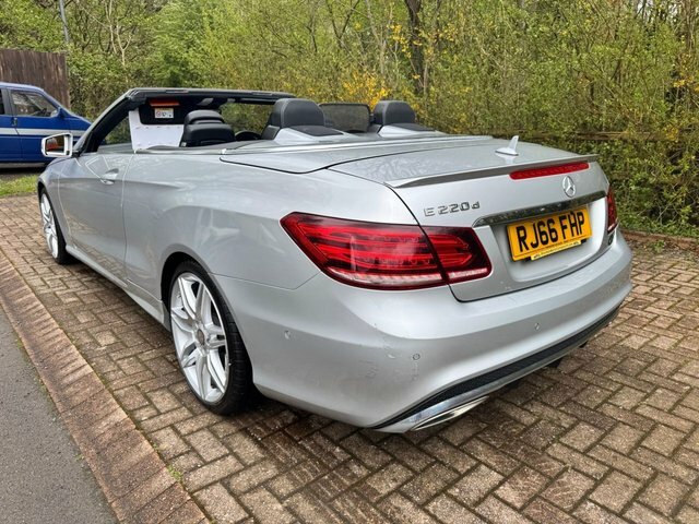 Mercedes-Benz E Class Convertible RJ66FHP Silver #3
