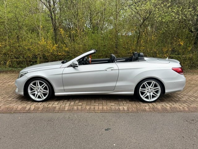 Mercedes-Benz E Class Convertible RJ66FHP Silver #2