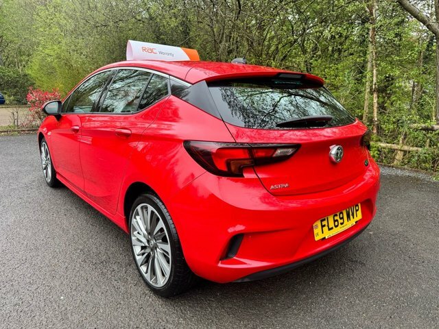 Vauxhall Astra Hatchback FL69WVP Red #3