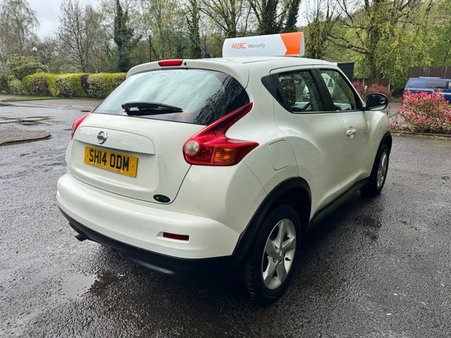 Nissan Juke Suv SH14ODM White #4