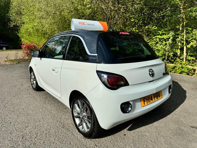 Vauxhall Adam Hatchback FH14PBV White #3
