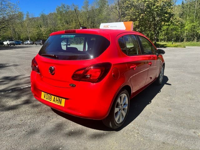 Vauxhall Corsa Hatchback VO18AHN Red #4