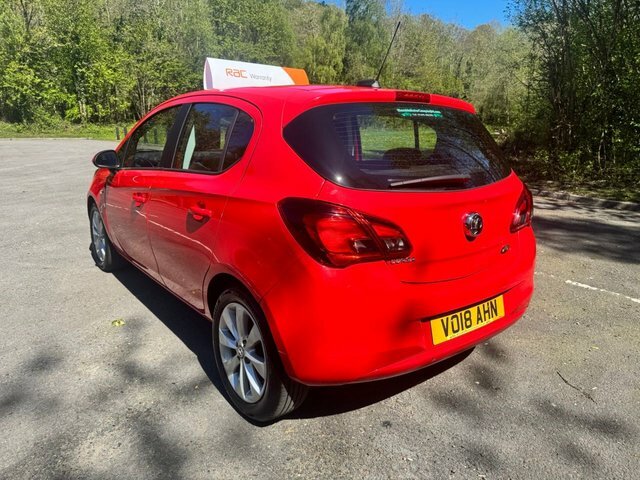 Vauxhall Corsa Hatchback VO18AHN Red #3