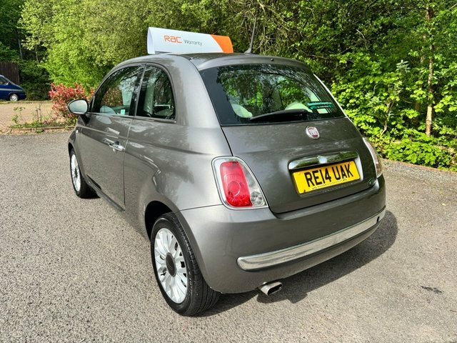 Fiat 500 Hatchback RE14UAK Grey #3