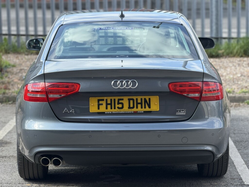 Audi A4 Saloon 2.0 Tdi Ultra Se Technik 201515 FH15DHN Grey #4