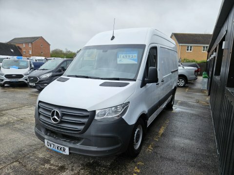 Mercedes-Benz Sprinter 316 Cdi Progressive OV71KKR White #3