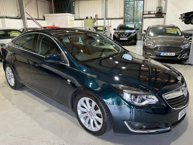 Vauxhall Insignia 2016 1.6 Cdti Ecoflex Elite Nav Hatchback Dies Green
