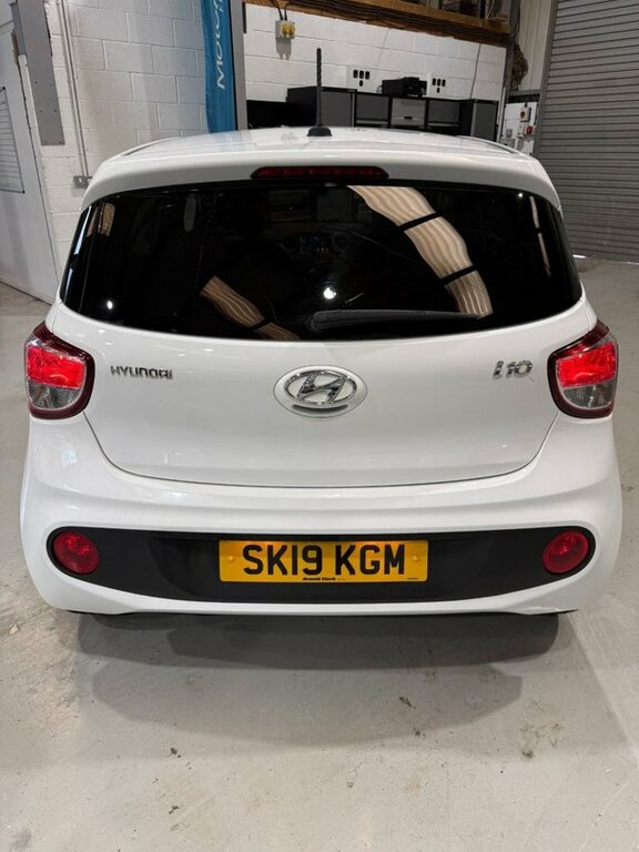 Hyundai I10 2019 1.0 Play Hatchback Euro 6 6 SK19KGM White #4