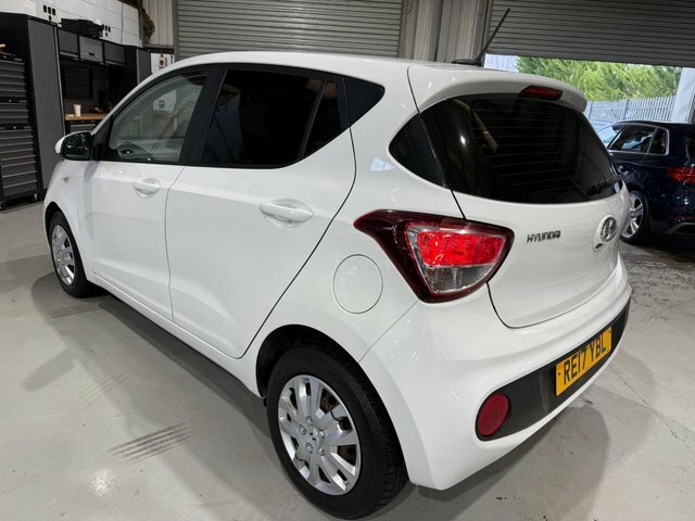 Hyundai I10 2017 1.0 Se Hatchback Euro 6 66P RE17YBL White #5