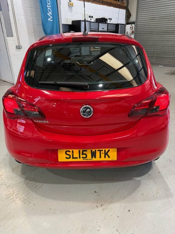 Vauxhall Corsa 2015 1.4I Ecoflex Excite Hatchback Manu SL15WTK Red #4