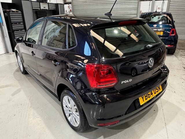 Volkswagen Polo 2014 1.4 Tdi Bluemotion Tech Se Hatchback Dies YB64OSN Black #5