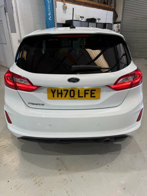 Ford Fiesta 2020 1.0T Ecoboost St-line Edition Hatchback P YH70LFE White #4
