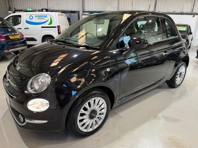 Fiat 500 2018 1.2 Lounge Hatchback Euro 6 SP68FTX Black #6