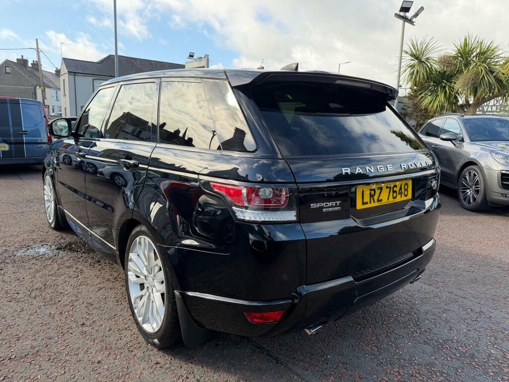 Land Rover Range Rover Sport 3.0 Sd V6 Hse 4Wd Euro 6 S S LRZ7648 Black #5