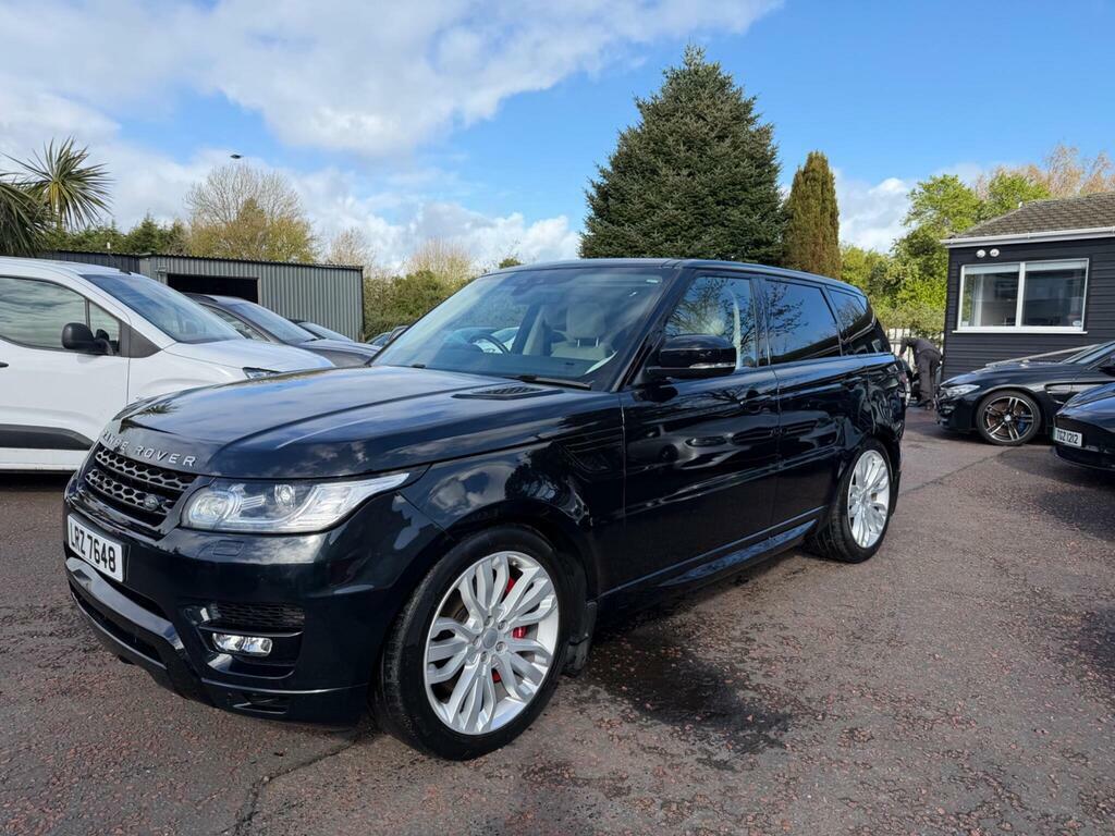 Land Rover Range Rover Sport 3.0 Sd V6 Hse 4Wd Euro 6 S S LRZ7648 Black #3