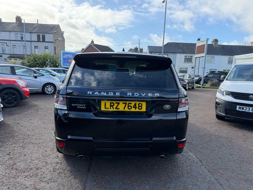 Land Rover Range Rover Sport 3.0 Sd V6 Hse 4Wd Euro 6 S S LRZ7648 Black #6