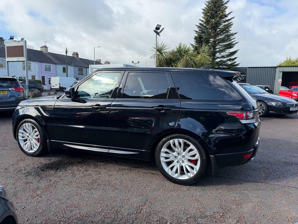 Land Rover Range Rover Sport 3.0 Sd V6 Hse 4Wd Euro 6 S S LRZ7648 Black #4