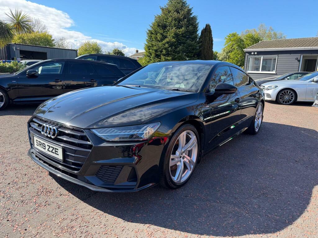 Audi A7 3.0 Tdi V6 45 S Line Sportback Tiptronic Quattro E SR19ZZE Black #3