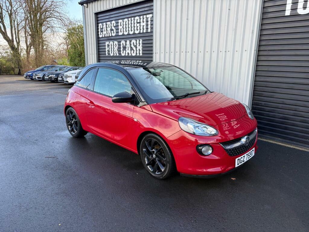Vauxhall Adam 1.2I Ecoflex Energised Euro 6 S S Red