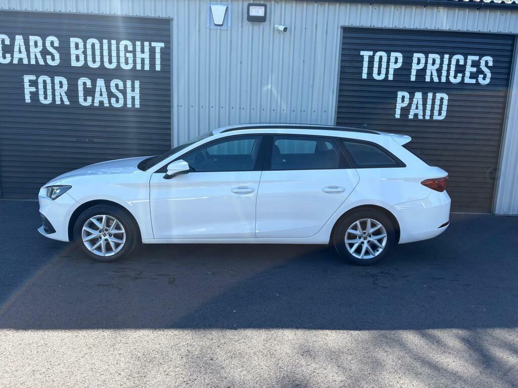 Seat Leon 2.0 Tdi Se Euro 6 S S BN71FZP White #5
