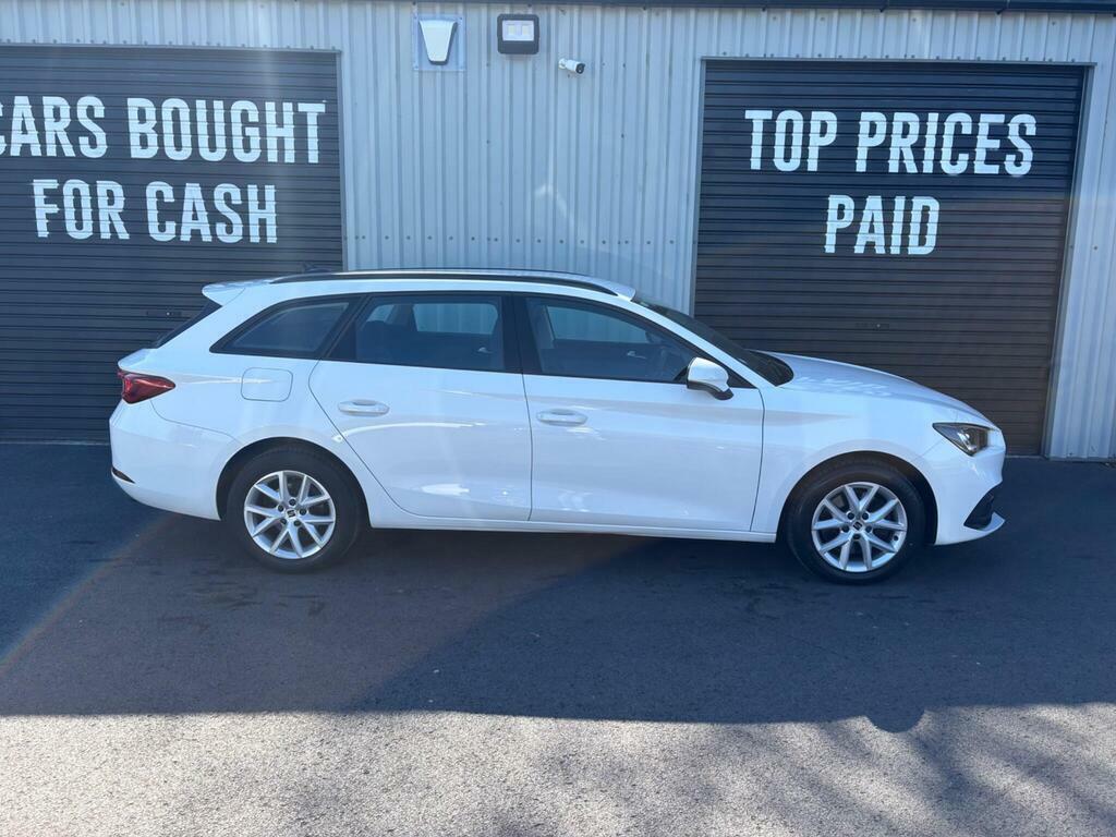 Seat Leon 2.0 Tdi Se Euro 6 S S BN71FZP White #2