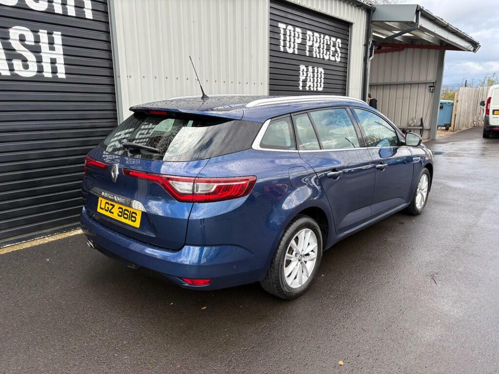Renault Megane 1.5 Dci Dynamique Nav Sport Tourer Euro 6 S S Blue #3
