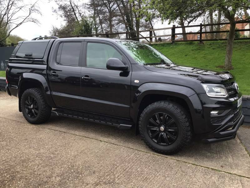 Volkswagen Amarok Dcab Pick Up Highline 3.0 V6 Tdi 258 Bmt 4M AV19AYK Black #2