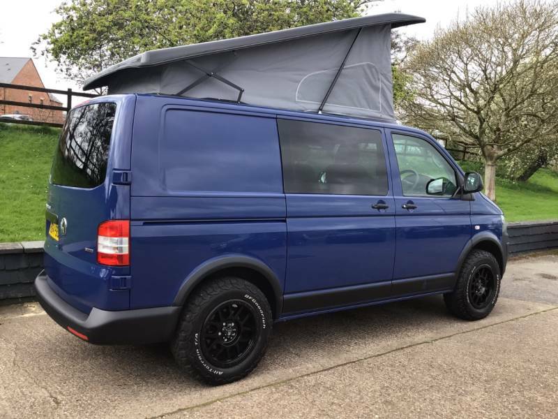 Volkswagen Transporter 2.0 Tdi 140Ps Startline Kombi Van 4Motion - 2015 FD64PBU Blue #4