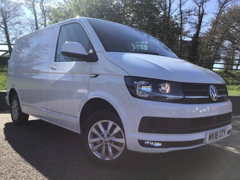 Volkswagen Transporter 2.0 Tdi Bmt 102 Highline Van Euro 6 - 2018 18 White