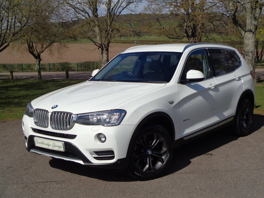 BMW X3 Xdrive 20D Xline Suv 5-Door DG66WOA White #2