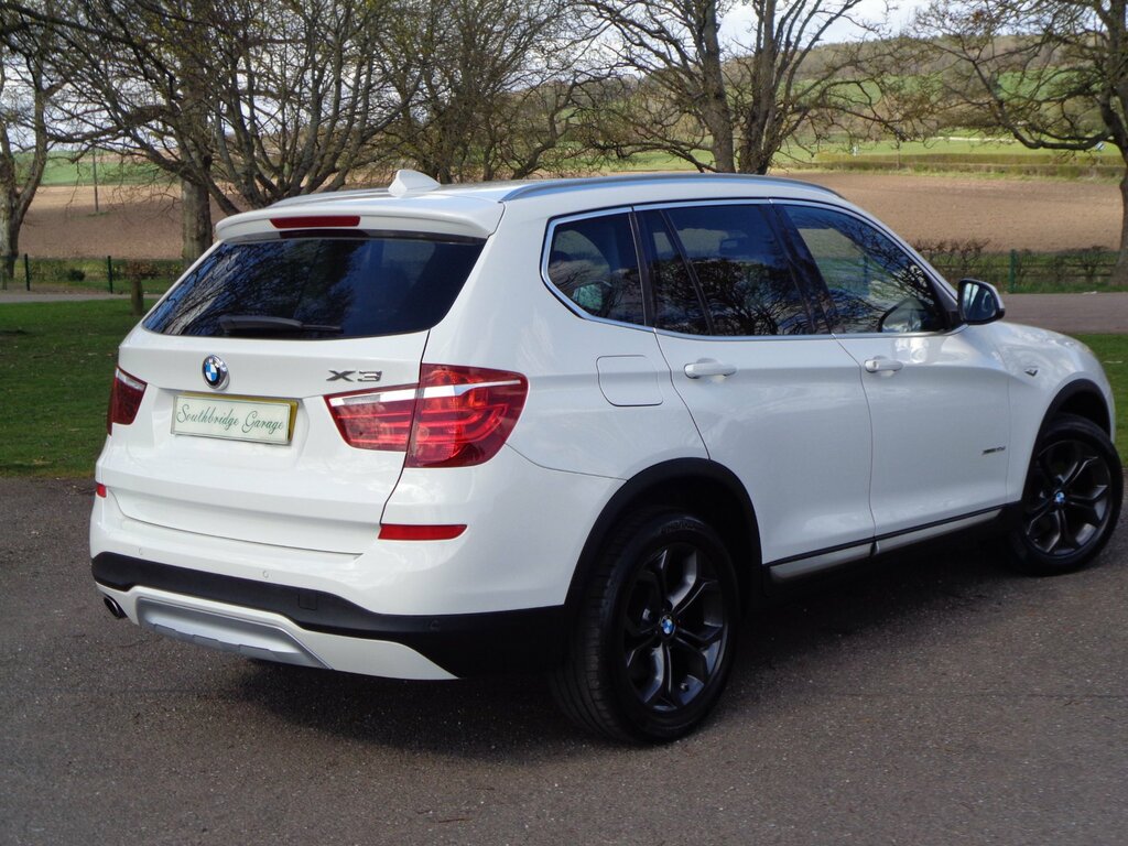 BMW X3 Xdrive 20D Xline Suv 5-Door DG66WOA White #3